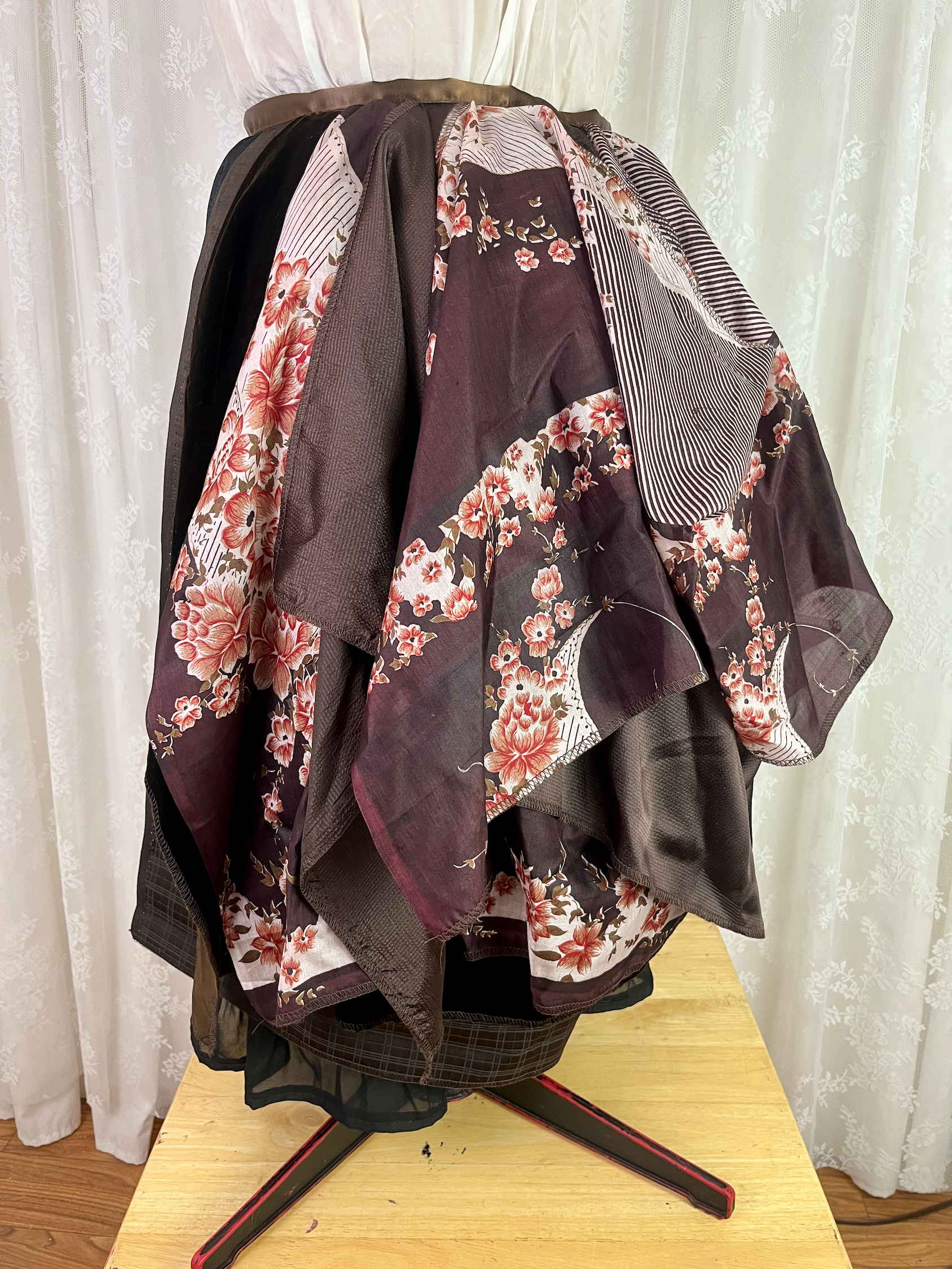 Bustle skirt - steampunk Victorian festival skirt | Blue Moon Designs